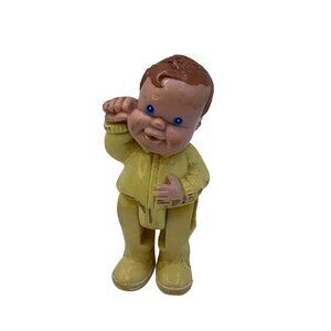 Fisher Price Loving Family Dream Dollhouse Baby Boy Doll Yellow Sleeper 1993